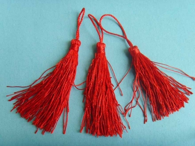 custom polyester decorative tassels