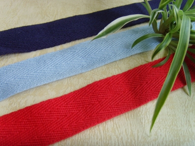 twill cotton ribbon