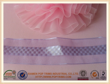 sheer organza ribbon for gift packaging