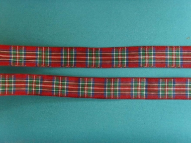 classic Christmas decorative plaid ribbons