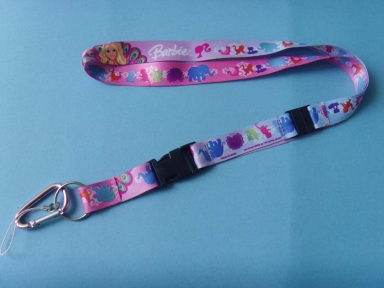 Pink girl bottle holder lanyards