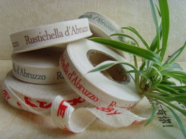 Custom Printed Cotton Ribbon