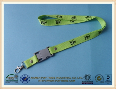 Custom Logo Silk Printed Lanyard