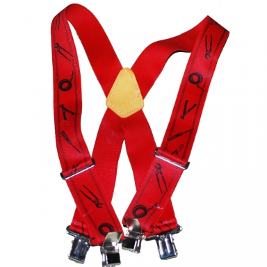 x shape suspender