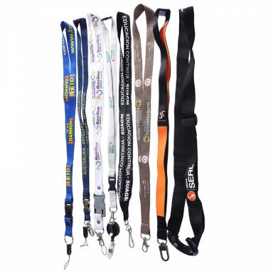 silk printed lanyard